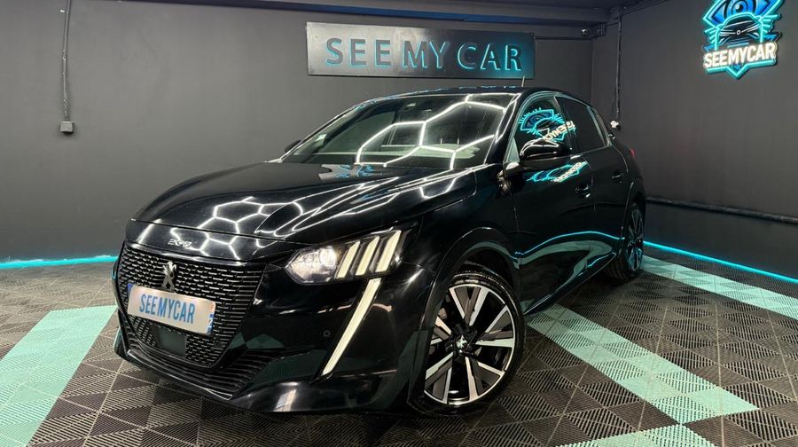 Peugeot 208 noire, vendu chez SeeMyCar