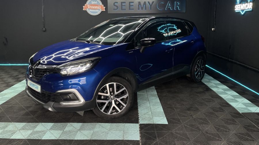 Renault Captur bleu, vendu chez SeeMyCar